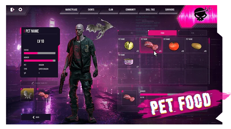 feature pet food